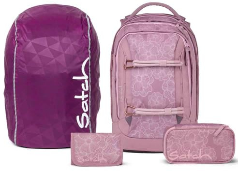 Satch Pack Streetwalk Edition Schulrucksack Set 4tlg. (Magnolia Dream)
