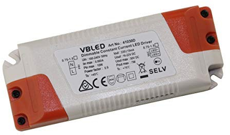 LED Netzteil Konstantstrom 7W, 16-22V DC 350mA Treiber constant current CC