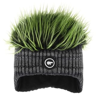 Eisbär Cocker Bao Keke Skimütze Strickmütze Wintermütze (One Size - anthrazit)