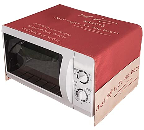 Fendawn Strive Beautiful Microwave Oven Cloth Cover Dust Cover, Elegant Style