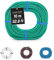 Magma Rotolo di Corda Elastica | Corde Elastiche da 6 mm di Diametro per Pesca, Vela, Campeggio, e Fissaggio Teloni | Extra Forte, Per Interno, Esterno, Giardino e Auto (10, Verde)