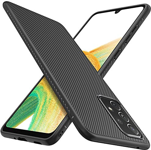 iBetterTEC Coque Compatible avec Samsung Galaxy A33, Coque TPU Housse Silicone Ultra Mince, Anti-Choc Durable, Compatible avec Samsung Galaxy A33 Smartphone.Noir