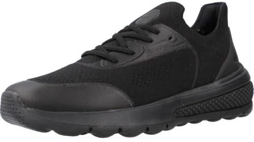 Geox Women's D Spherica Actif C Trainers, Black, 2.5 UK