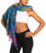 PANASIAM tiedye Scarf navy multicolor, 190x116cm