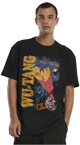 Mister Tee Men's Wu-Tang Clan Enter The Wu Oversize Tee T-Shirt