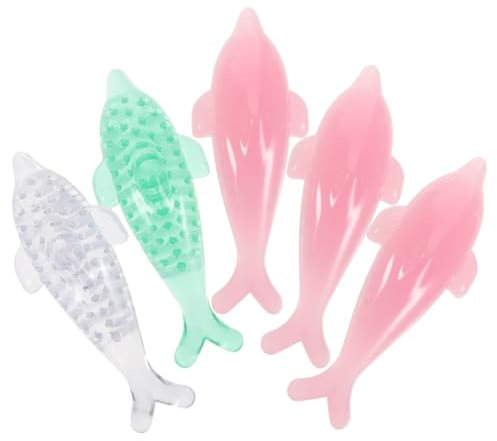 Beavorty 5pcs Fingernail Brush for Dust Cleaning Novelty Nail Brush Set Easy to Use Multi-row Pore Design Practical for Friends