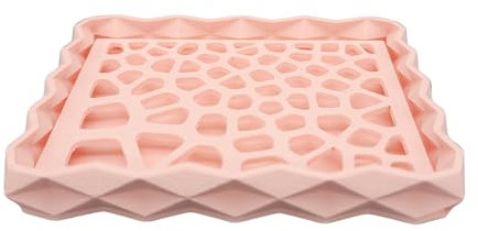 Porte Savon – Rose Pastel - Écologique en PLA Biosourcé – Fabrication Française - Grille Amovible pour Nettoyage Facile - Idéal pour Douche et Salle de Bain