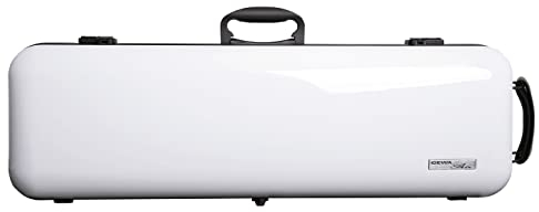 GEWA Violinkoffer AIR 2.1 weiß hochglanz, mit zusätzlichem Seitengriff, Made in Germany