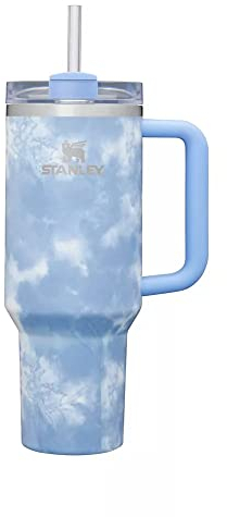 Stanley Adventure Quencher Travel Tumbler 40 oz - Ocean Blue Tie Dye