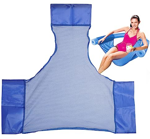 Joyivike Pool Schwimmstuhl, Schwimm Pool Nudel, Schwimmbad Sitze Super Auftrieb Schwimmnudel Wassersitz Für Erwachsene, Schwimmnudel Mit Netz, Pool Schwimmt Stuhl (Pool Nudel Nicht Enthalten)