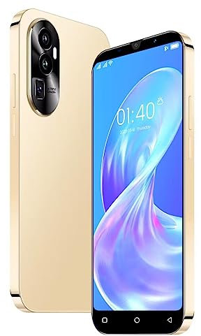 WRTogo Smartphone Offerta Del Giorno, 5.0 inch IPS Display, 16GB ROM /(Espandibile fino a 128 GB), Android 9.0, Dual SIM Economici Telefoni Mobile ,3G Durevole Cellulari (Rino10-Golden)