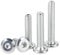 Viti a esagono incassato con flangia in acciaio inox, 50 pezzi, M6, viti a testa piatta (M6 x 30 mm)