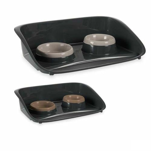 Mascow Futterspender, braun, Standard, 30 Stück