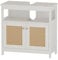Vicco mobile sottolavabo per bagno Rosario, Bianco, 60 x 60 cm con 2 ante e vano a giorno