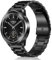 SeNool Cinturino 22mm per Xiaomi Watch S4/S3/2 Pro/Mi/S1/S1 Active - Bracciale in Acciaio Inossidabile Facile da Installare - Nero