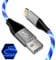 LED iPhone Light up Charger Cable, | Apple MFi Certified | USB A to Lightning Fast Charging Cord Compatible with iPhone 13 Pro Max 12 Mini 11 X XS XR 8 7P 6S 5S iPad iPod Touch More (3FT, Blue)