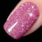 YTD Likomey Smalto Semipermanente per Unghie in gel,15ml Rosa Viola Glitterato Riflettente Glitter Colori Smalti Semipermanenti per Unghie,Brillante del UV Nail Gel,SZ396