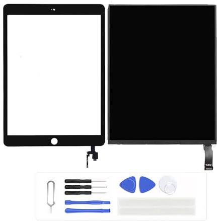 Generico Schermo LCD per iPad Mini 3 2014 A1599 A1600 Display LCD + Touch Screen (Nero)