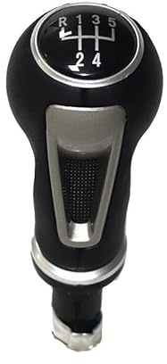 Schaltmanschette Knauf Für Seat Für Arosa 6H 1997-2004 Für Seat Für Cordoba I MK1 6K1 6K2 1993-2002 Auto Shift Schaltknauf Hebel Gaitor Boot Abdeckung Auto Schaltknauf Kopf (Farbe : 5 Speed knob)