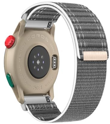 Nylon Armbänder für COROS PACE 3 Armband, Elastisches Stoff Atmungsaktiv Verstellbares Sportarmband für Herren Damen Loop Ersatzarmband Kompatibel mit COROS PACE 3 Uhrenarmband (F,M)