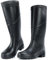 Donbest Stivali di Gomma Uomo Stivali da Antipioggia Wellington Rain Boots Scarpe Da Giardino Impermeabili Antiscivolo,Black3,EU44