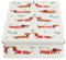 Rex London Mince pie storage tin - Festive Sausage Dog