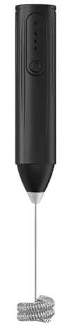 Coffee Frother Handheld Electric Whisk, Ricaricabile 3 Speed Frother Wand