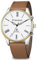 Herren Sprechende Uhr,Senioren/Blinde Armbanduhr mit Deutscher Stimme,Sprechende Uhren mit großem Zifferblatt für sehbehinderte Menschen,Laut und Deutlich,Modisch und elegant(Braun)