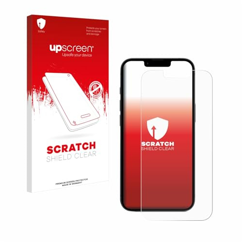 upscreen Schutzfolie für Apple iPhone 16e | Transparenter Displayschutz Made in Germany Kristall-Klar Kratzschutz Anti-Fingerprint