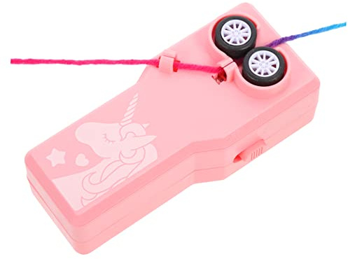 HAPINARY 1 Satz Rope Launcher für Katzen und Interaktives Tragbares Entlastungsspielzeug im Pinken Einhorn Design für Partys und Spaß mit Haustieren Unzerstörbar Transportieren