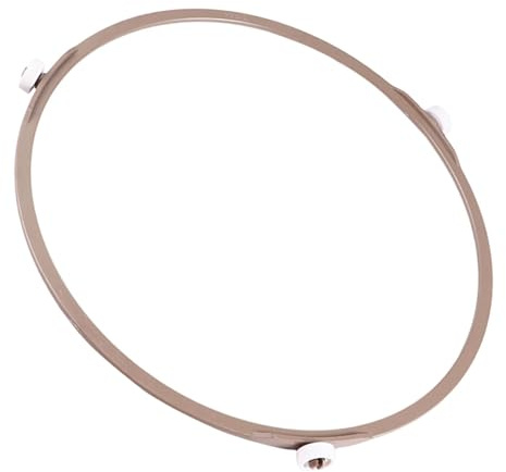 Mikrowellen Glasdrehteller mit Kunststoffhalterung | Mikrowellenplatten Rollring, Drehteller Reparatur im Haushalt, für Glasplatte und Motorkupplung Zufällige Farbe