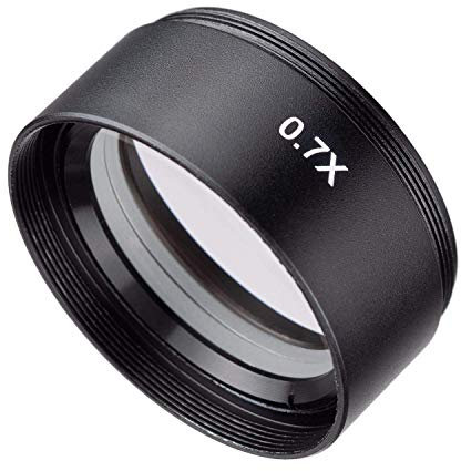 VIPFIX SM 0.7X Barlow Lens Assisted Auxiliary Len for Stereo Zoom Microscope