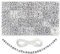 TOAOB 1300 Stück Würfel Buchstabenperlen zum Auffädeln 6mm Acryl Schwarz Alphabet Perlen Quadratische Buchstabenperlen für die Schmuckherstellung DIY Halskette Armband Schlüsselbund