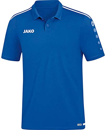 JAKO Herren Polo Striker 2.0, chili rot/weiß, 3XL, 6319