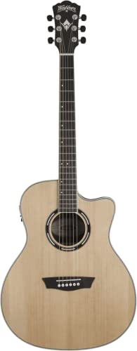 Gitarre Folk Elektroakustik Washburn Apprentice AG70CE natur