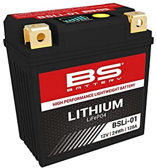 Motodak Batterie BS Battery bsli-01 (lfp01) Lithium-ION