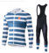 UGLY FROG Nationalflagge Dreieck Design Radtrikot Set 3D Gepolsterte Lätzchen Lange Hosen Sommer/Frühling Atmungsaktiv Lange Ärmel Bike Shirts Fahrradanzug