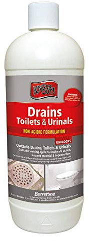 Knock Out New Drains/Toilets and Urinals, 1 Litre