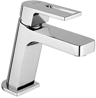 Mischbatterie für Waschbecken, Serie TWILIGHT OPEN mit Klick-Klack-Ablaufgarnitur (hergestellt in Italien).