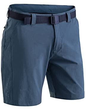 Maier Sports Nil Short M, Kurze Herren Wanderhose, Wasserabweisende Hose | Für Trekking und Hiking, Dryprotec für schnelles Trocknen, mSTRETCH pro 4 für mehr Komfort, Perfekt für den Sommer