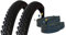 VDP 2X Fahrradreifen Kenda K898 Fahrradmantel 26 Zoll 26x1.95 (50-559) Drahtreifen Schlauch