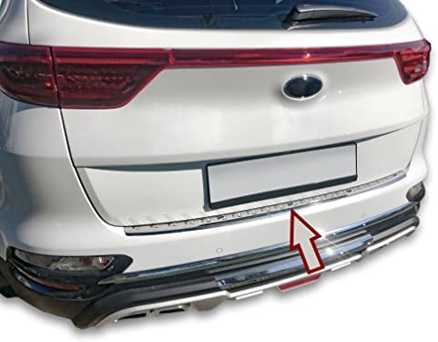 Ladekantenschutz Edelstahl CHROM kompatibel für KIA Sportage IV | Typ QL | 2015-06/2018 | premium Qualität von RECAMBO