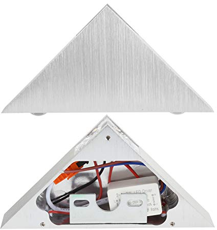 Moderne dreieckige Wandleuchte 9W, LED-Wandleuchte, einfache moderne Wandleuchte für Schlafzimmer Wohnzimmer Flur 85‑265V