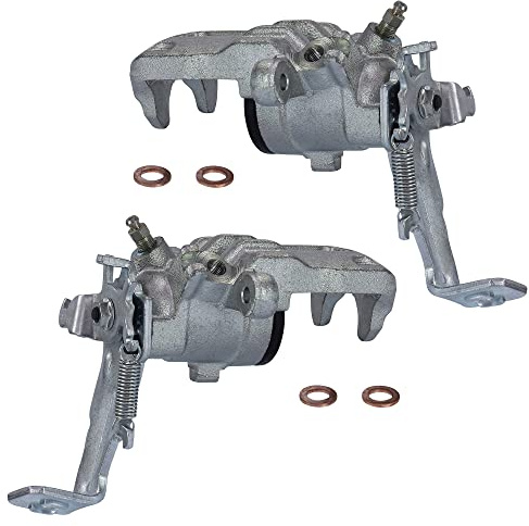 ATEC Germany 2x Bremssattel hinten links und rechts Bremszange mit 1 | Kompatibel mit: NISSAN ALMERA II, ALMERA II Hatchback, ALMERA TINO, PRIMERA, PRIMERA Hatchback, PRIMERA Traveller