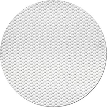 MISETA Runde Solar-Poolabdeckungen, UV-Schutzabdeckungen für einfaches Set und Rahmenpools 1,2 m, 1,5 m, 1,8 m, 2,4 m, 3 m runde Poolabdeckung (Farbe: 183 cm)