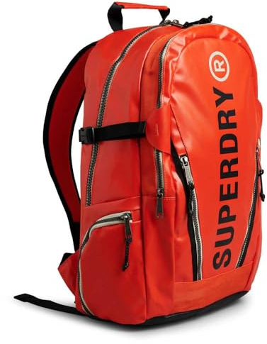 Superdry Damen Tarp Rucksack Kräftiges Orange/Pelikan 1SIZE