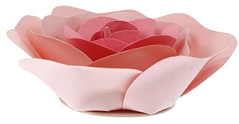 IMIKEYA 1stk Papierblumen Für Hochzeitsdekoration Geburtstag Blumenkulisse Riesige Hochzeitsblumen Tapetenblumen Aus Hochzeitsgewebe Künstliche Papierblumen 3D Papierrose Fenster