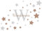 Muralo - Wandtatto für Kinderzimmer Deko Babyzimmer-Deko - Wandsticker, Wandaufkleber Deko für Mädchen, Jugend, Namensschild - Buchstabe mit Name und Sternchen - Br.90-Hö.60cm
