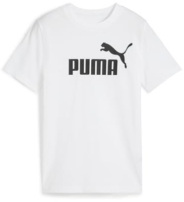 PUMA ESS No. 1 Logo Tee B, T-Shirts Garçon, PUMA White, 164