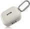 PUCGUE for TOZO OpenEgo True Wireless Open-Ear Headphones Case Cover, Silicone Case for TOZO OpenEgo Earbuds, Full-Body Anti-Scratch Protective Skin Cover for TOZO OpenEgo with Carabiner (Off White)